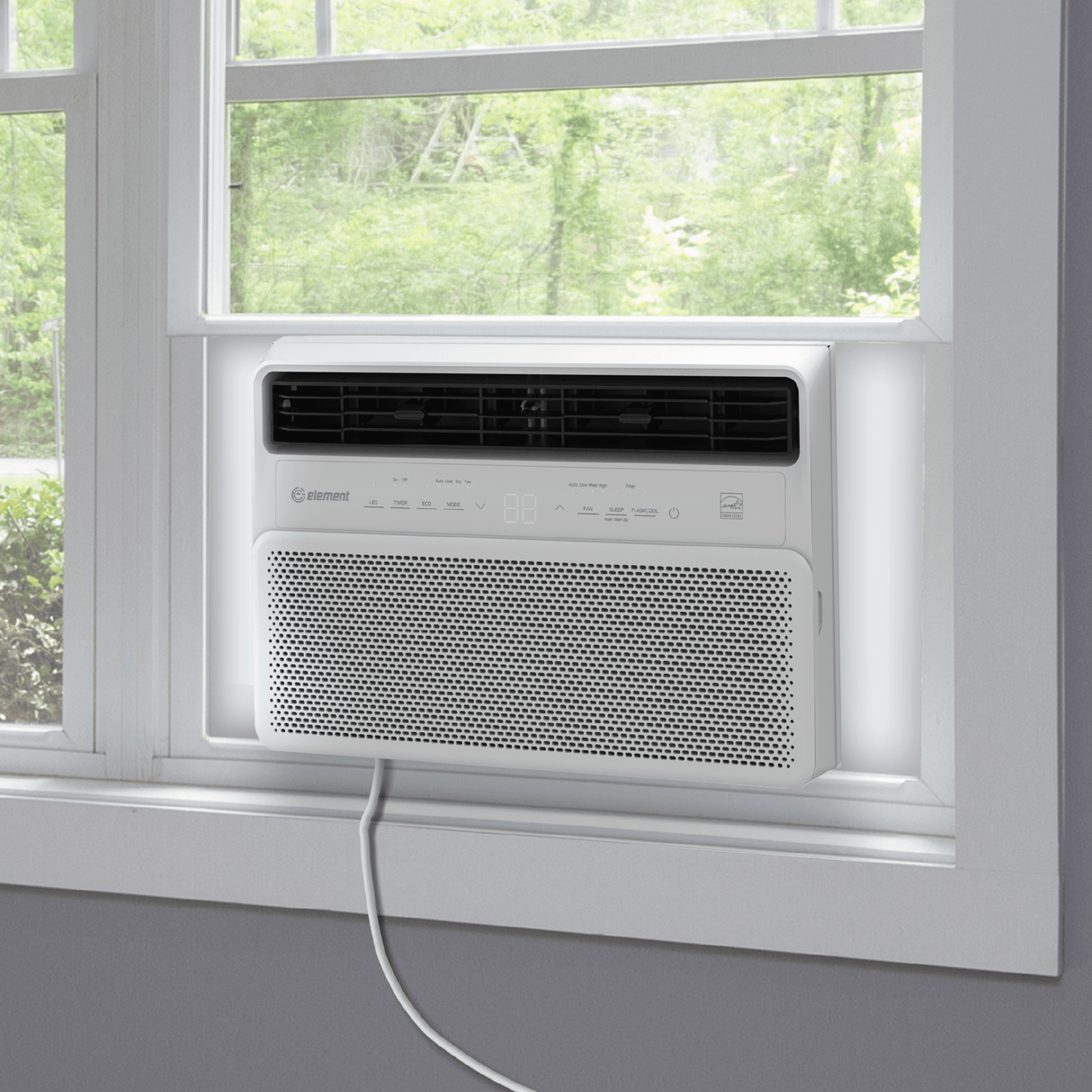 Element 10,000 BTU, 115V Inverter Window Air Conditioner - White (EHWR10BE)