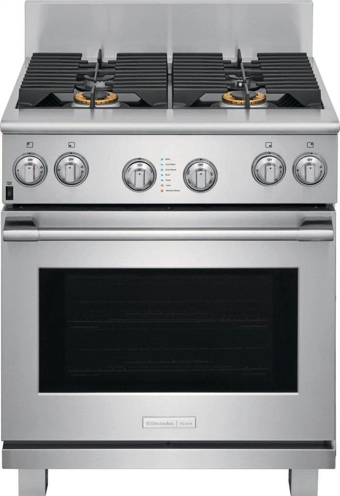 30'' Dual-Fuel Freestanding Range