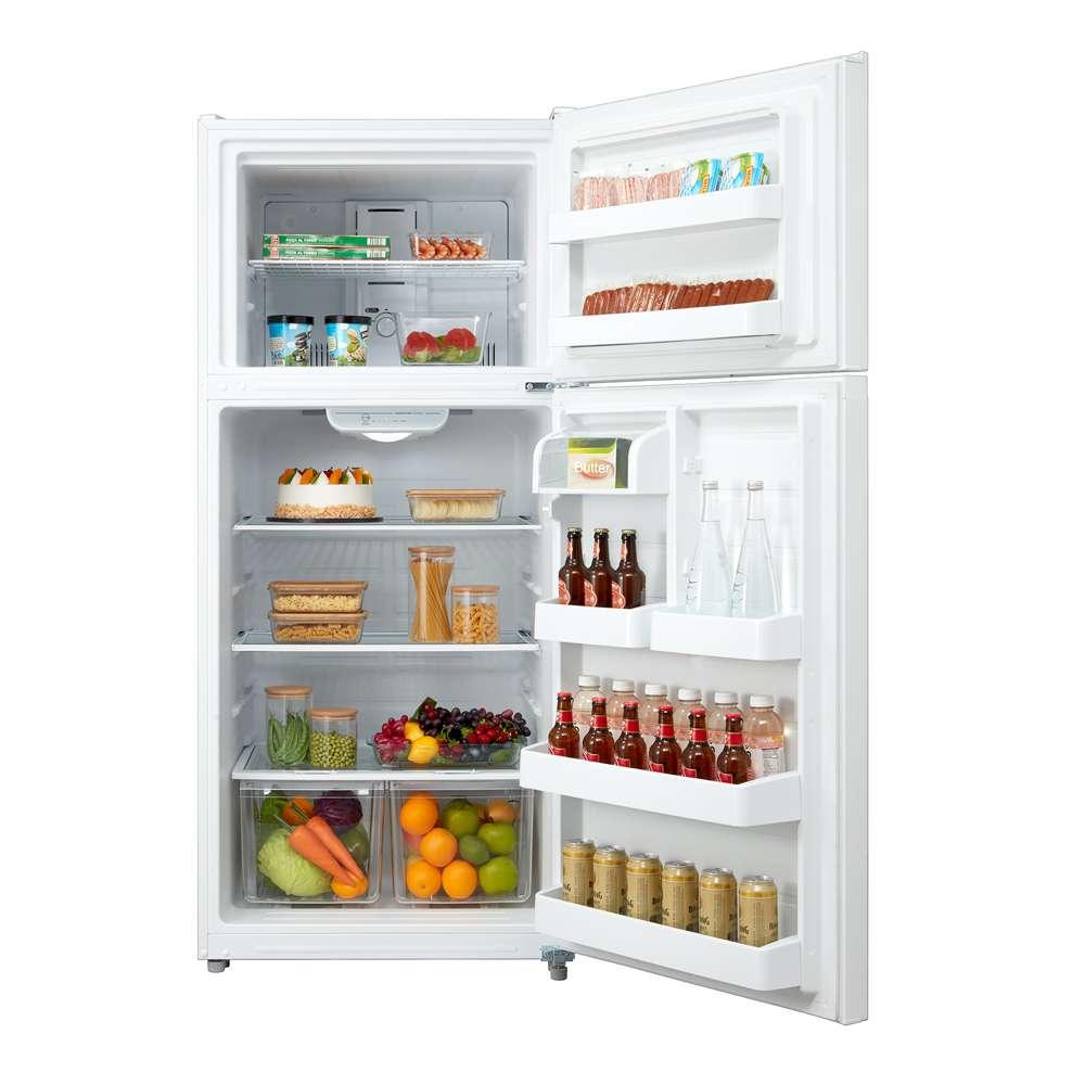 Midea 18 cu. ft. Counter-Depth Top-Freezer Refrigerator (White)