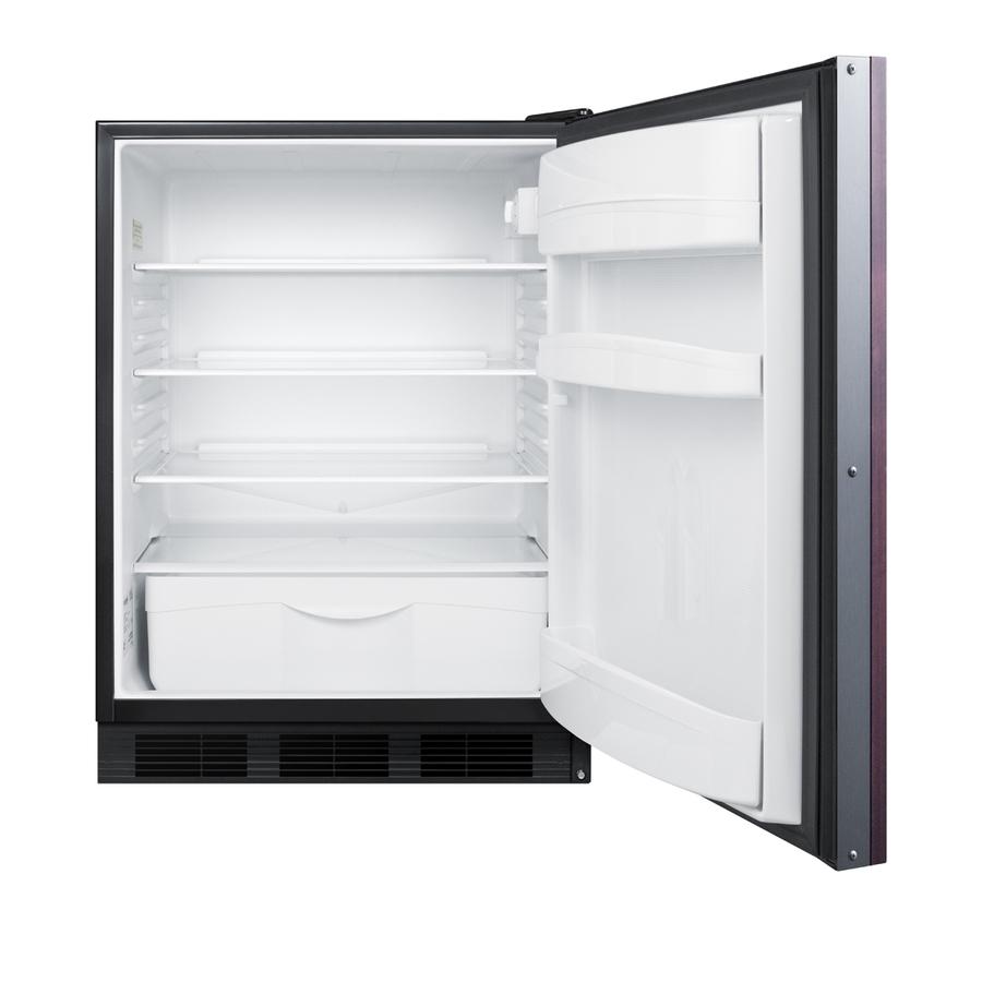 24" Wide Built-in All-refrigerator, ADA Compliant (panel Not Included)