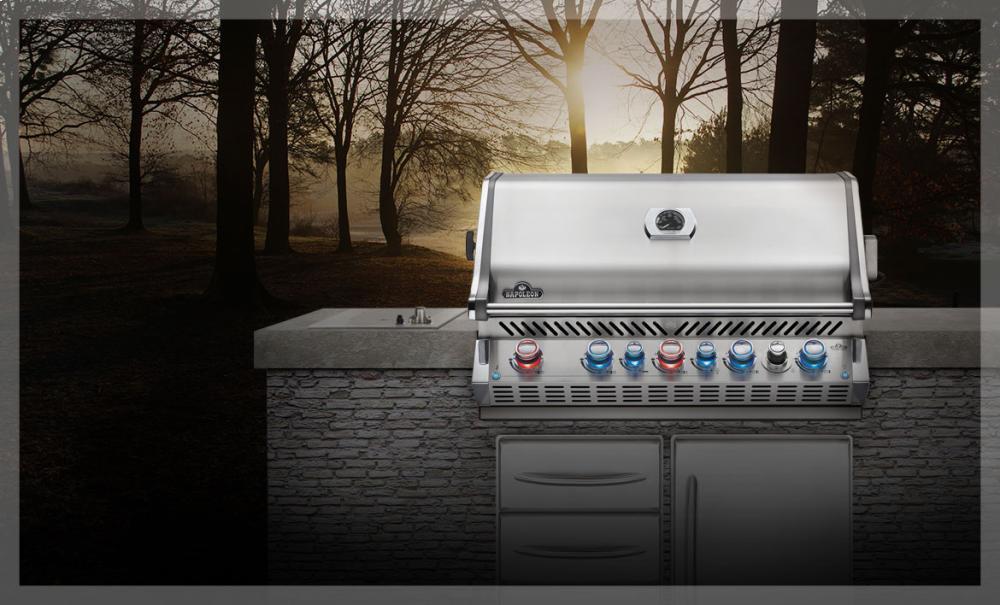Built-In Prestige PRO 665 with Infrared Rear Burner