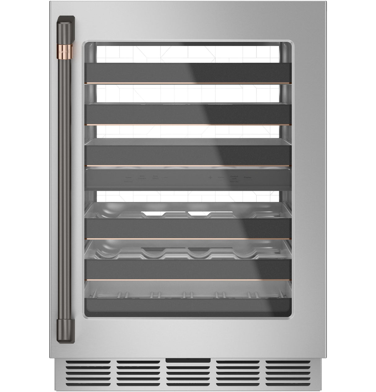 Café™ Undercounter Handle Kit - Brushed Black