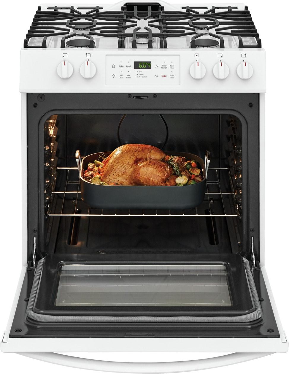 Frigidaire 30" Front Control Freestanding Gas Range