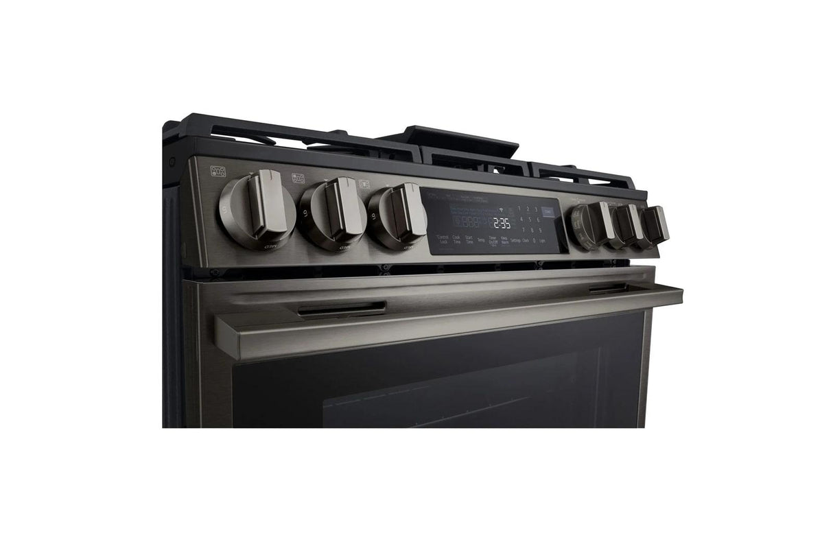 6.3 cu ft. Smart Gas Slide-In Range with ProBake Convection® InstaView®, and Air Fry