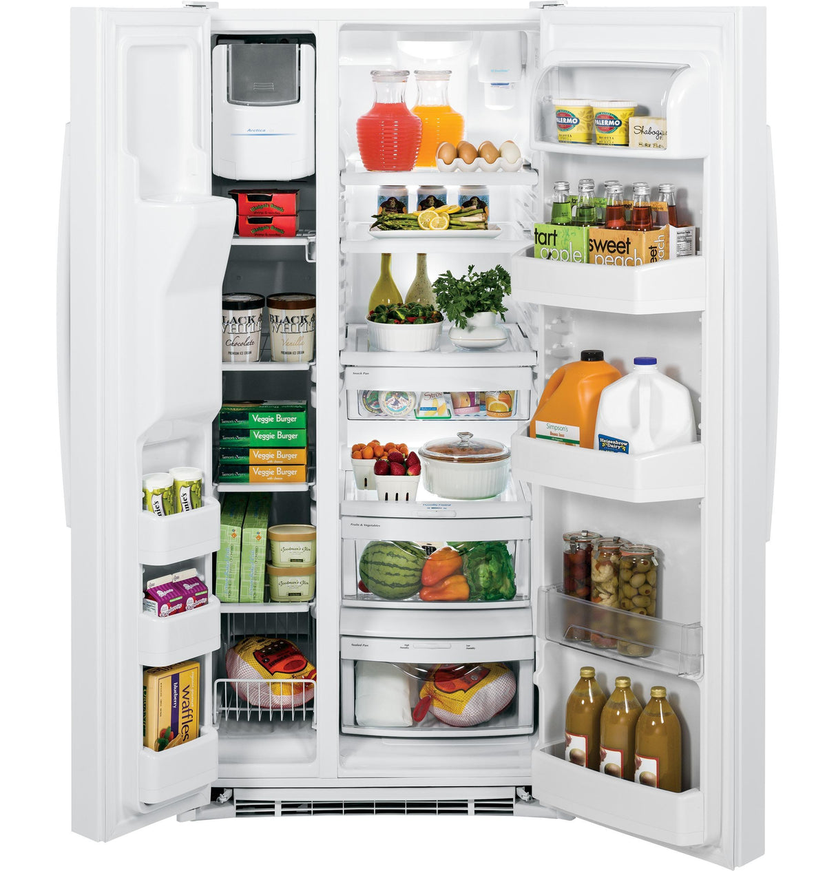 GE® 23.2 Cu. Ft. Side-By-Side Refrigerator