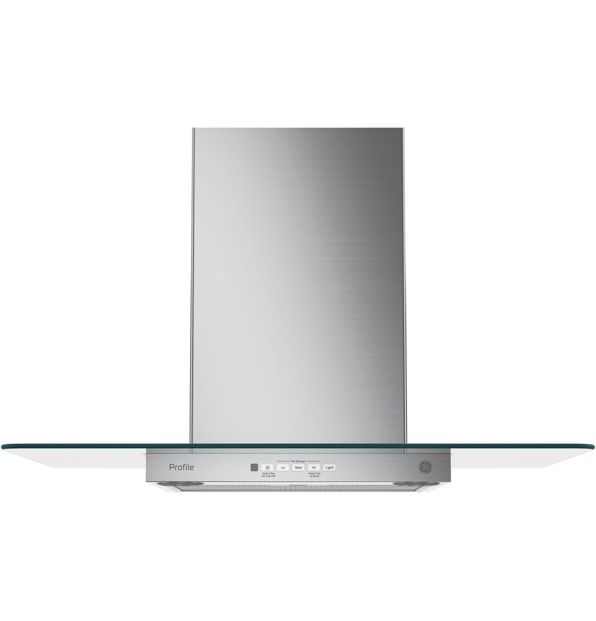 GE Profile™ Series 30" Wall-Mount Glass Canopy Chimney Hood