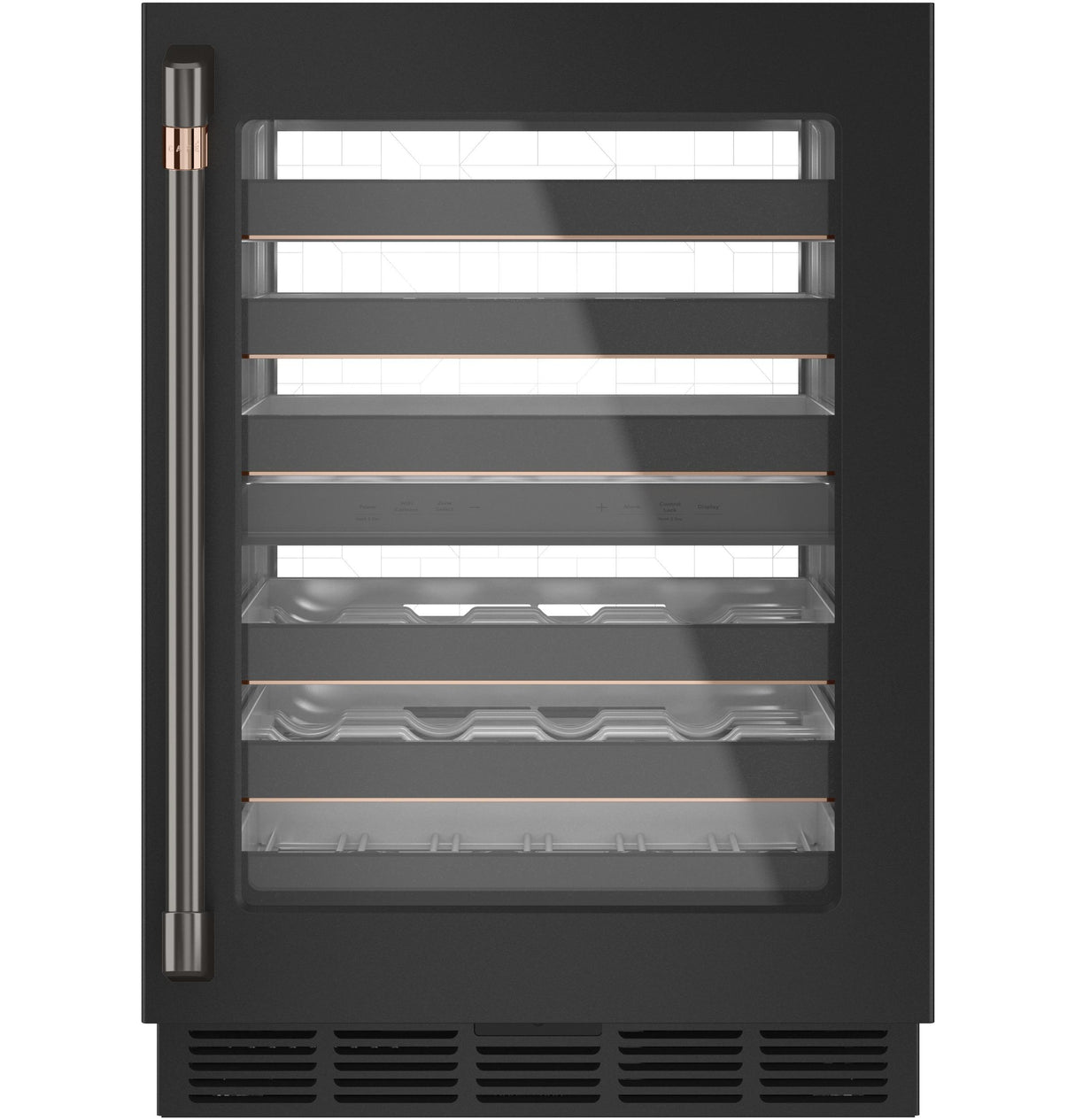 Café™ Undercounter Handle Kit - Brushed Black