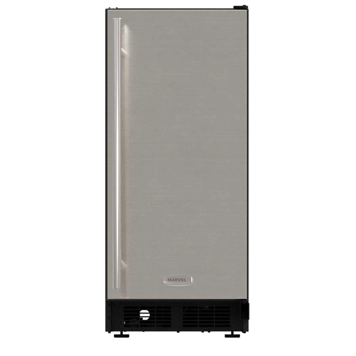 15-In Built-In Crescent Ice Maker with Door Style - Stainless Steel
