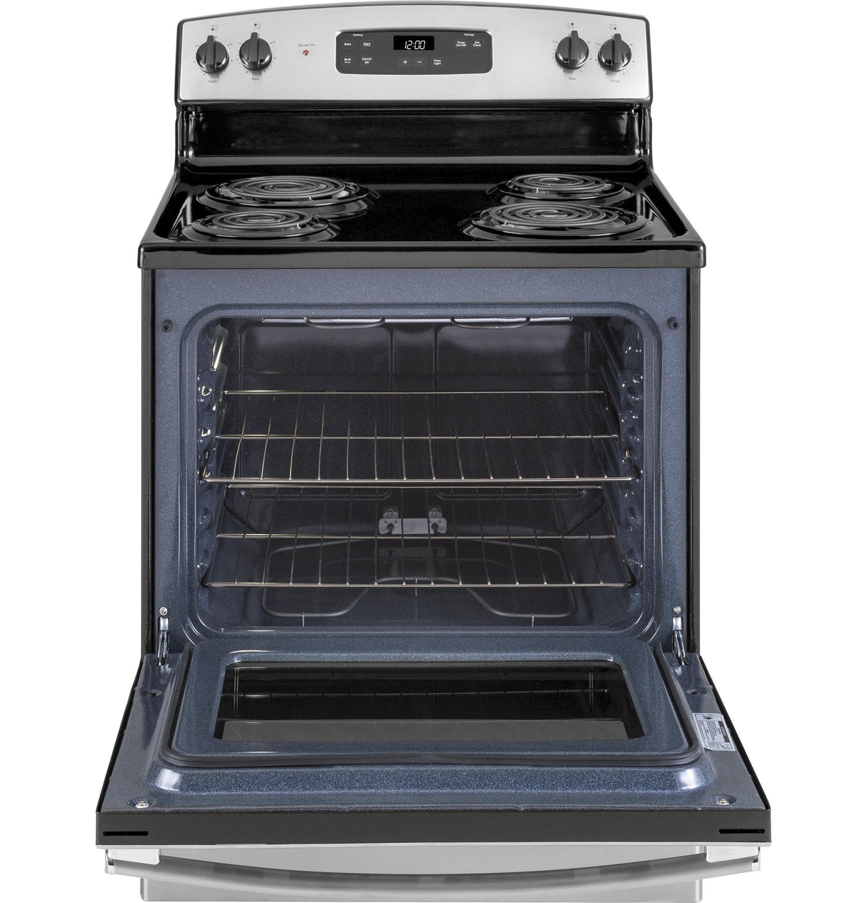 GE® 30" Free-Standing Electric Range