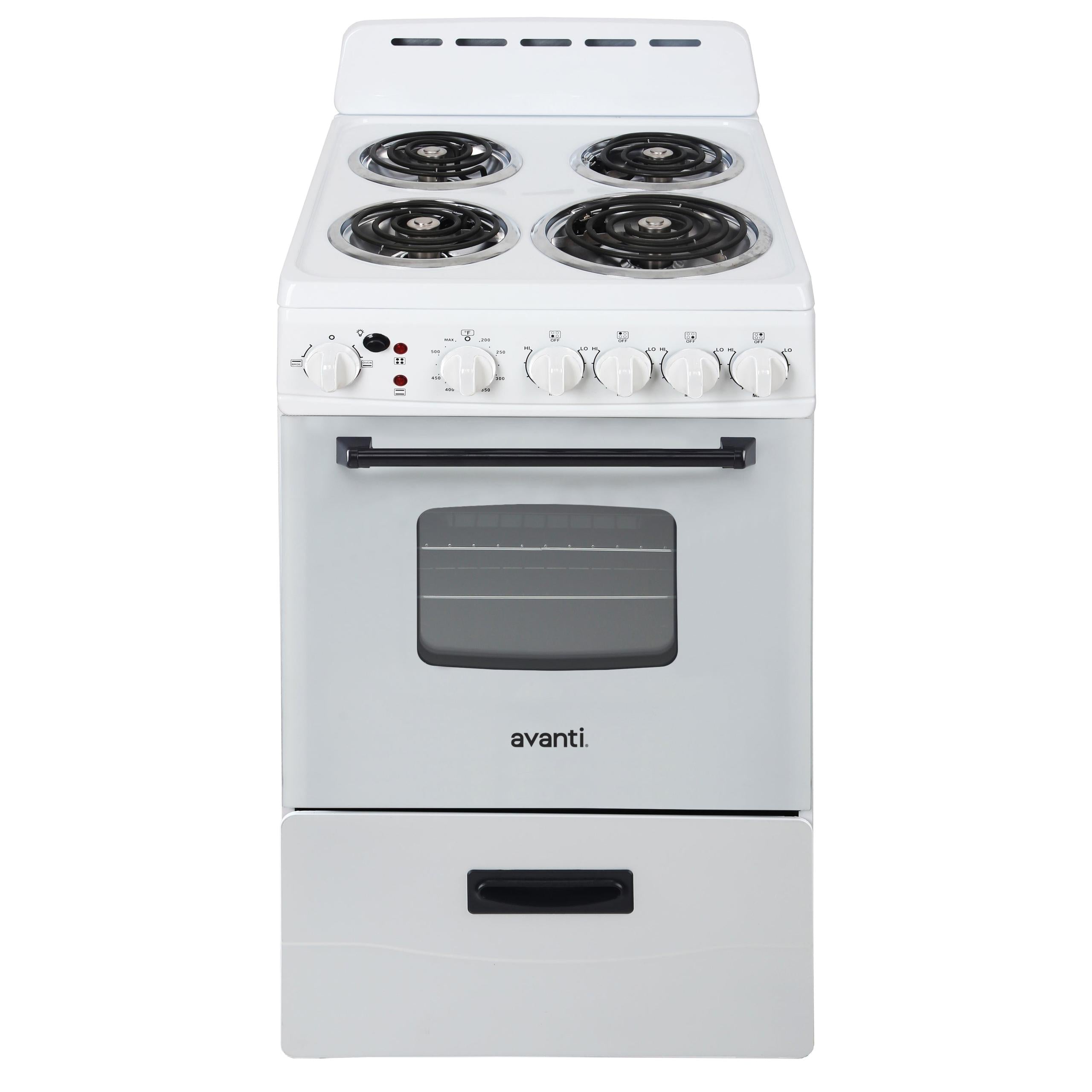 Avanti 20" Electric Range - White