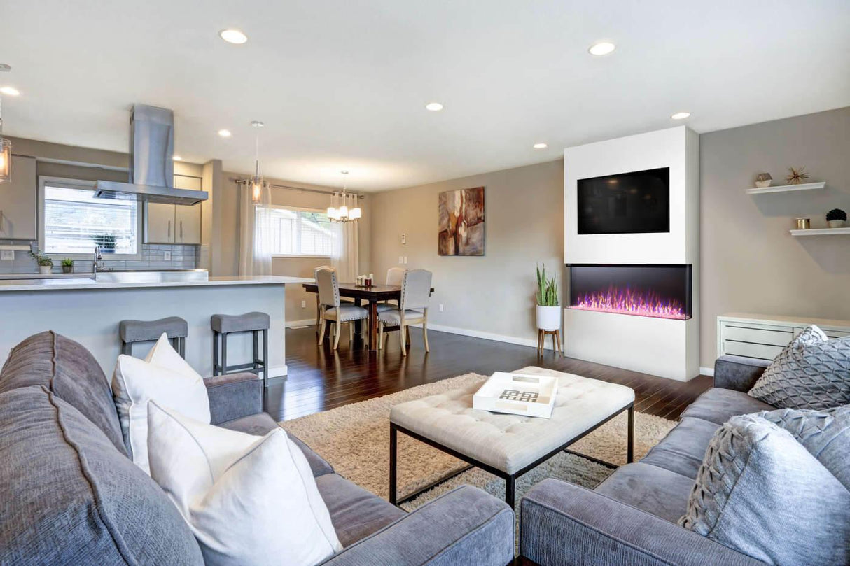 Trivista? Primis 50 Three-Sided Built-in Electric Fireplace