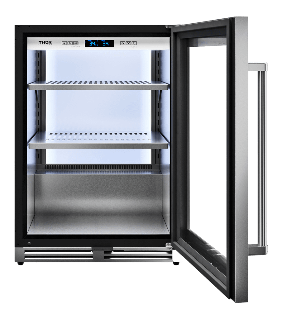 Thor Kitchen 24 Inch Professional Undercounter Beverage Cooler - Model Tbr24u