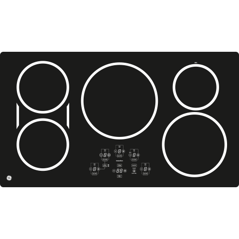 GE Profile™ 36" Built-In Touch Control Induction Cooktop