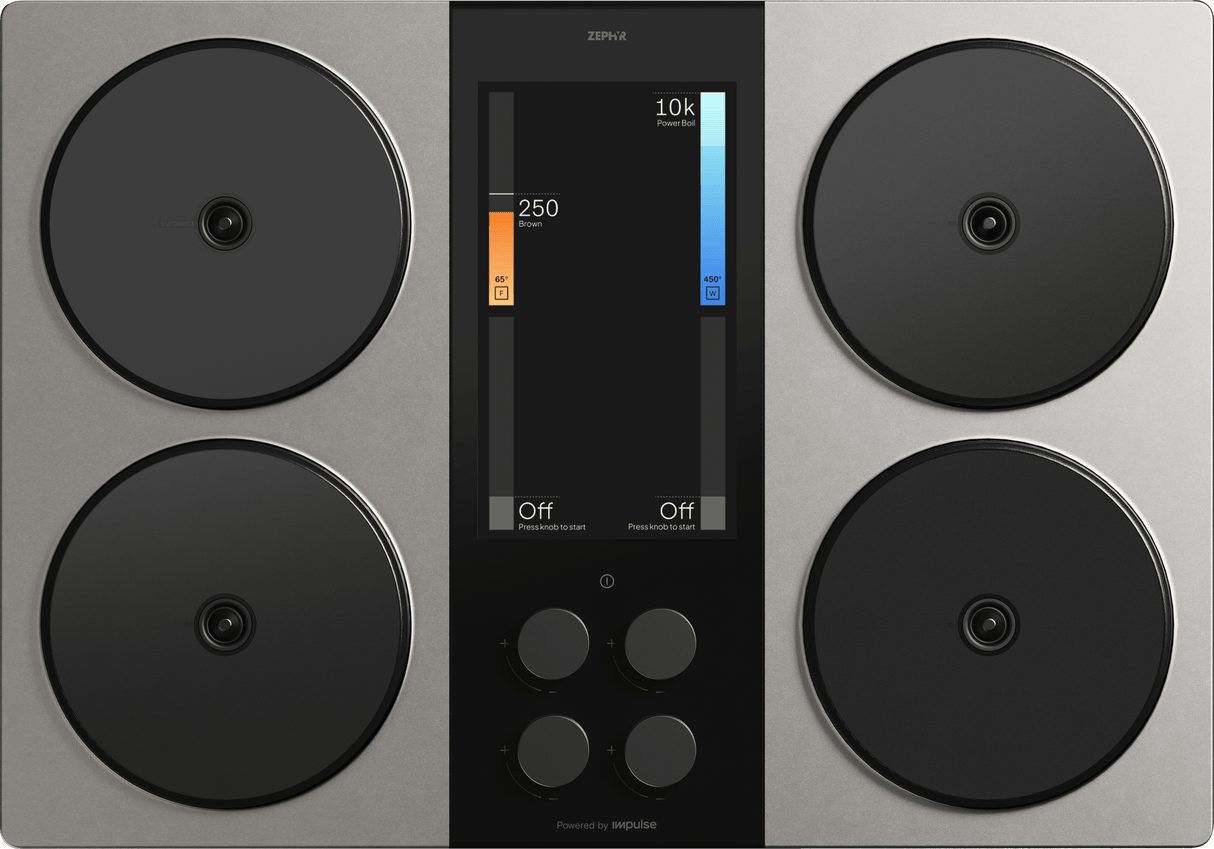 HyperCore Induction Cooktop, 30in, Charcoal, Requires Battery
