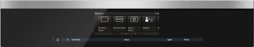 DGC 6705-1 - Steam oven with full-fledged oven function and XL cavity - the Miele all-rounder with water (plumbed) connection for discerning cooks.