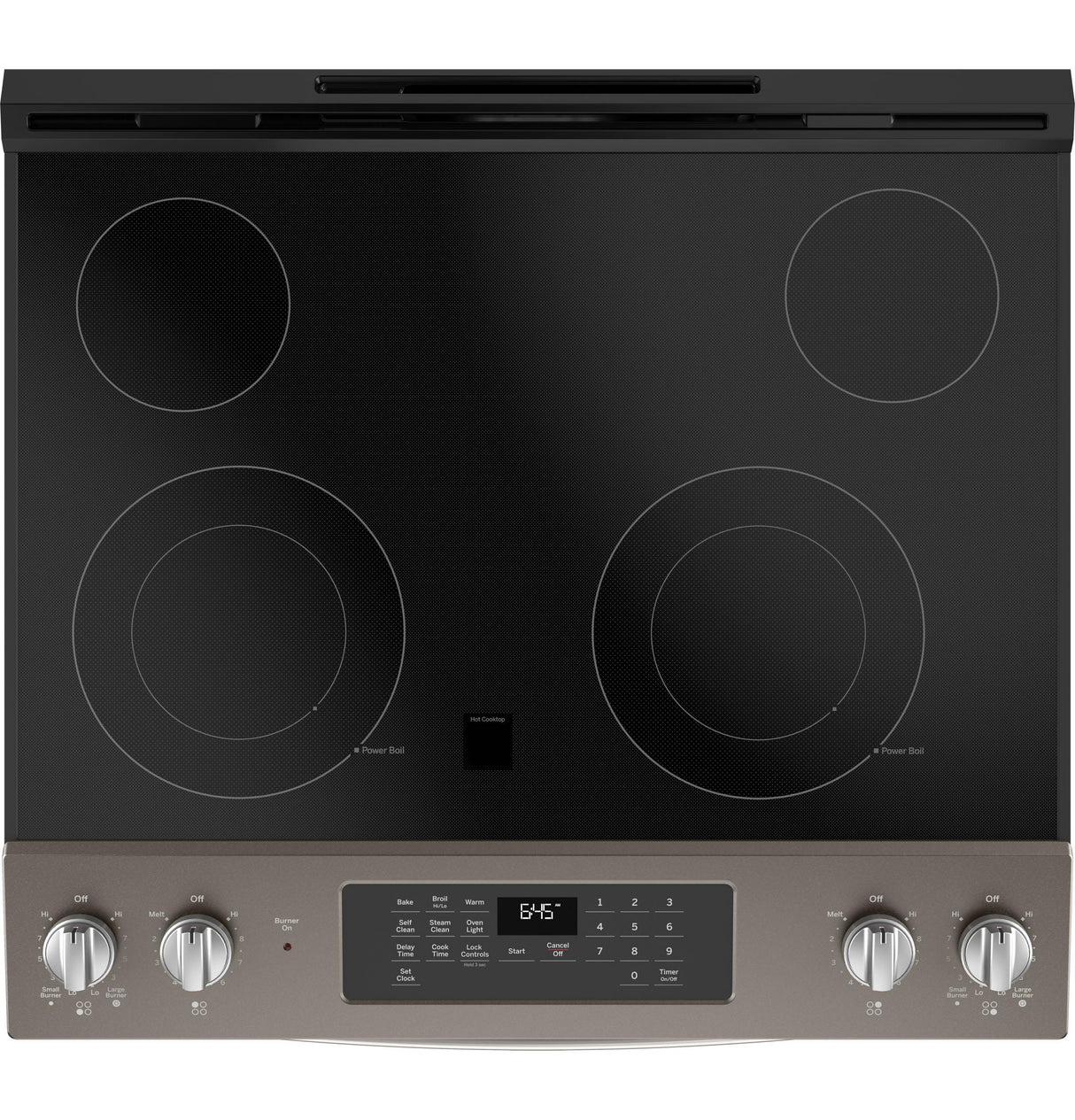 GE® 30" Slide-In Electric Range