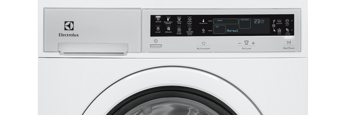 Compact Washer with IQ-Touch® Controls featuring Perfect Steam™ - 2.4 Cu. Ft.