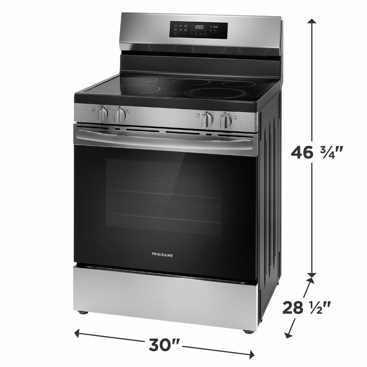30" Electric Range with the EvenTemp®