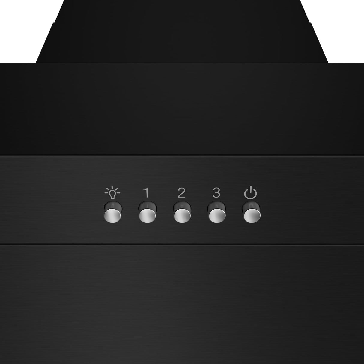 36" Professional Wall Mount Pyramid Range Hood In Black