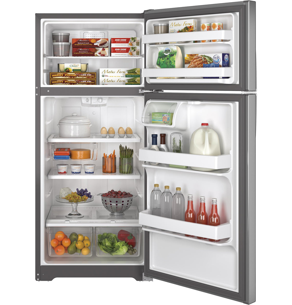 GE® ENERGY STAR® 15.5 Cu. Ft. Top-Freezer Refrigerator