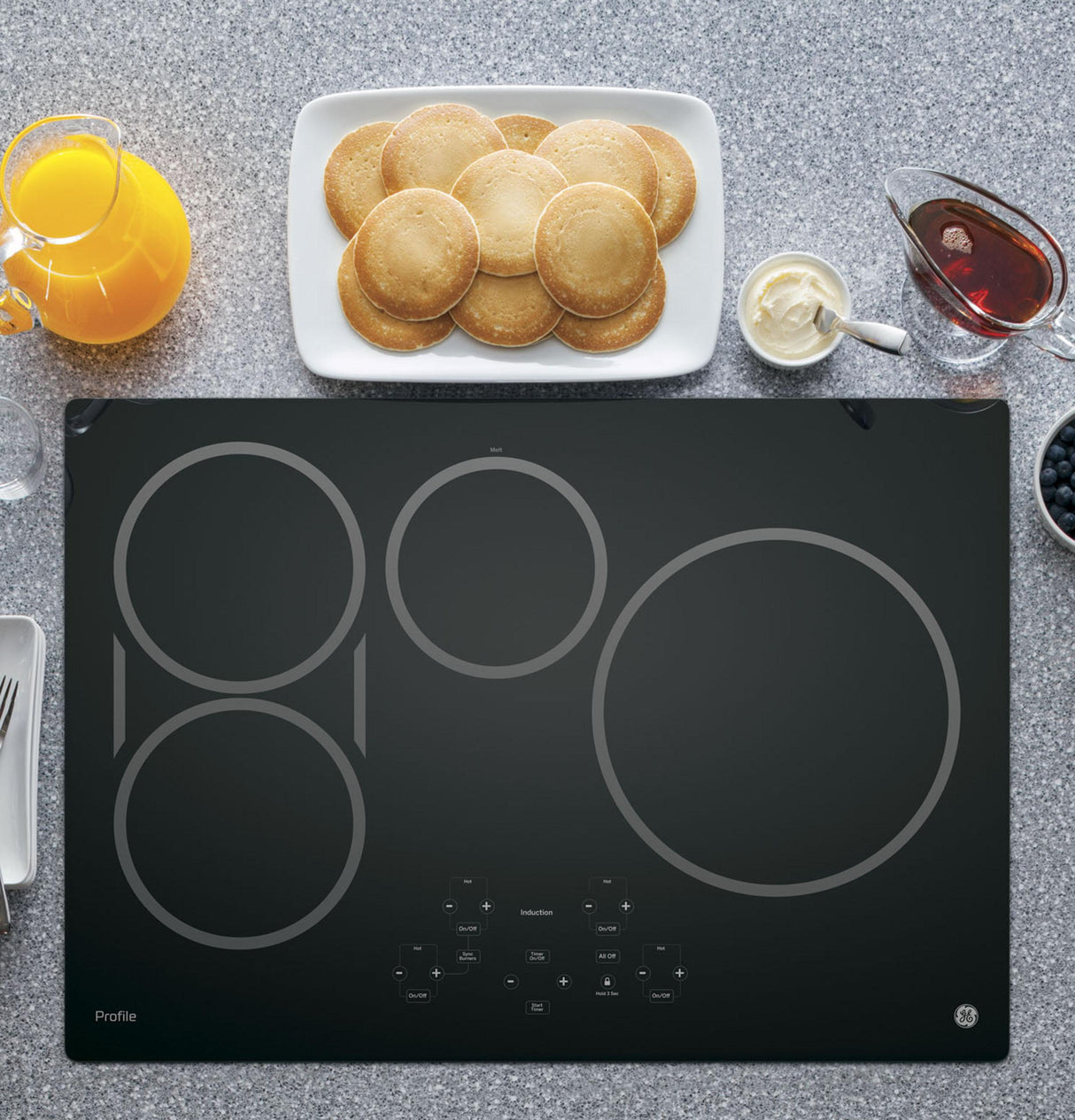 GE Profile™ 30" Built-In Touch Control Induction Cooktop