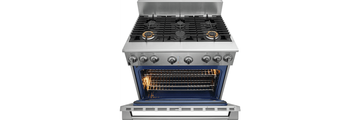 36'' Dual-Fuel Freestanding Range