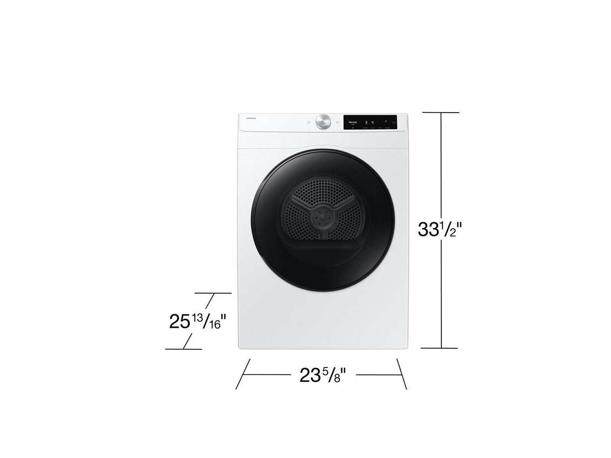 Compact Electric Dryer Wi-Fi Connectivity Sensor Dry 4.0 cu.ft.