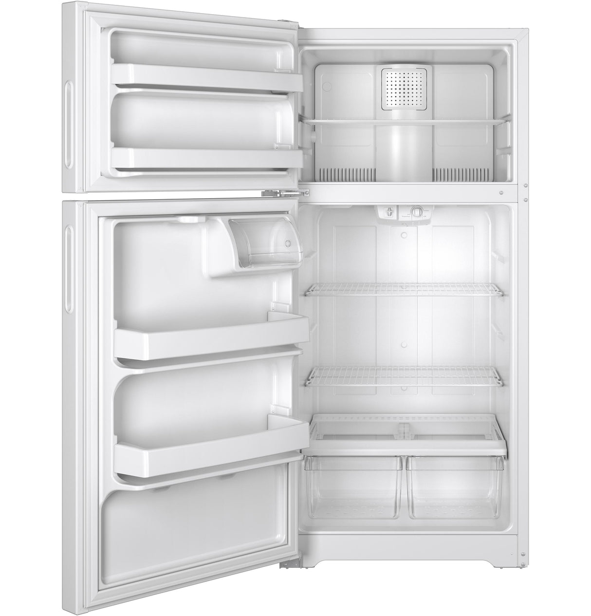 Hotpoint® 14.6 Cu. Ft. Recessed Handle Top-Freezer Refrigerator