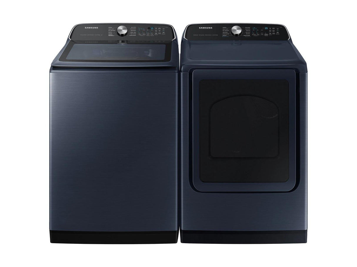 7.4 cu. ft. Smart Electric Dryer with Pet Care Dry and Steam Sanitize+ in Brushed Navy