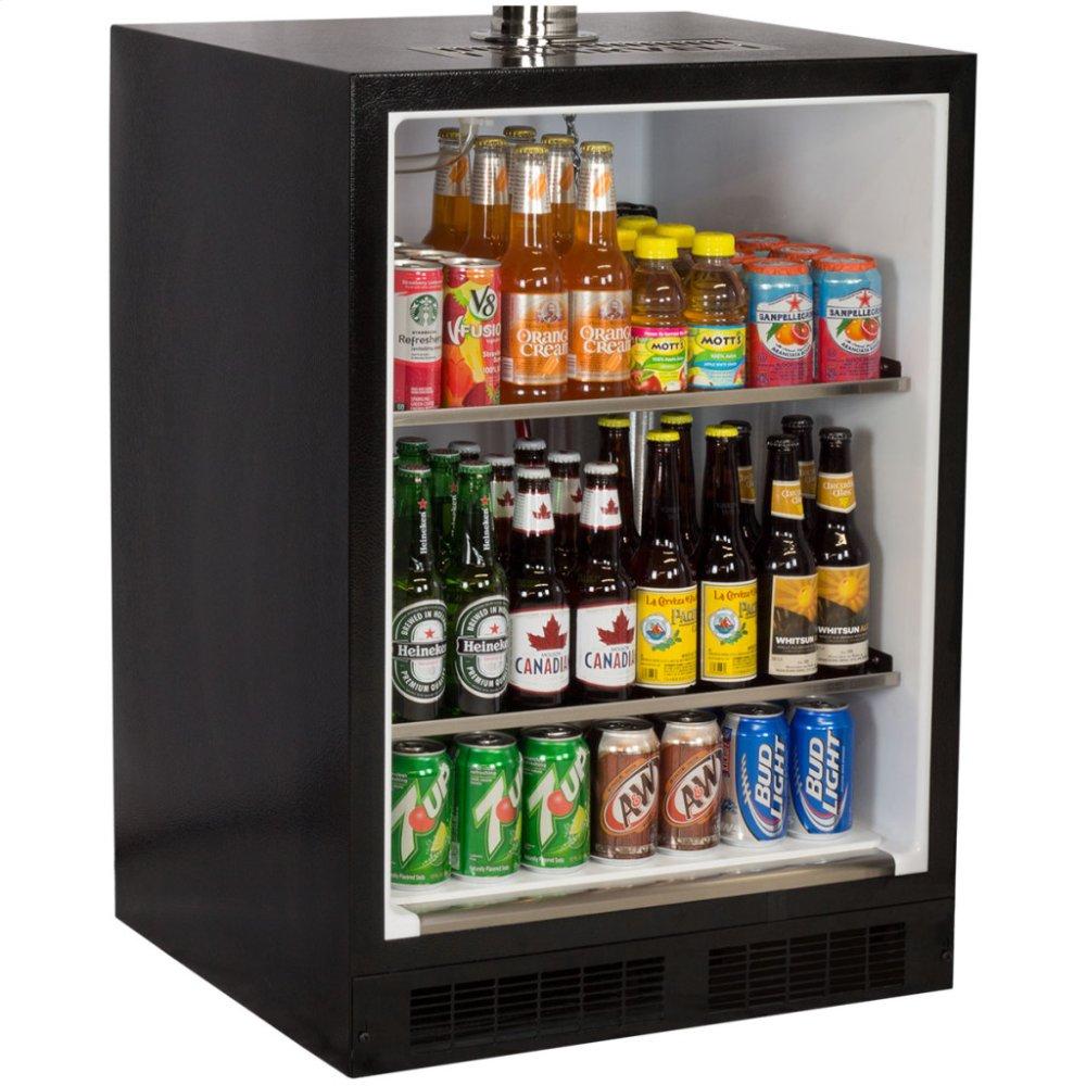 Marvel Built-In Indoor Single Tap with Stainless Steel Door - Solid Panel Overlay Ready Door - Integrated Left Hinge