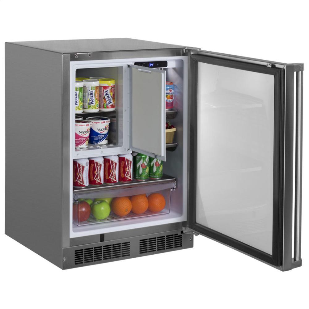 24" Outdoor Refrigerator Freezer Marvel Premium Refrigeration - Model Number - Outdoor Ice Maker Kit
