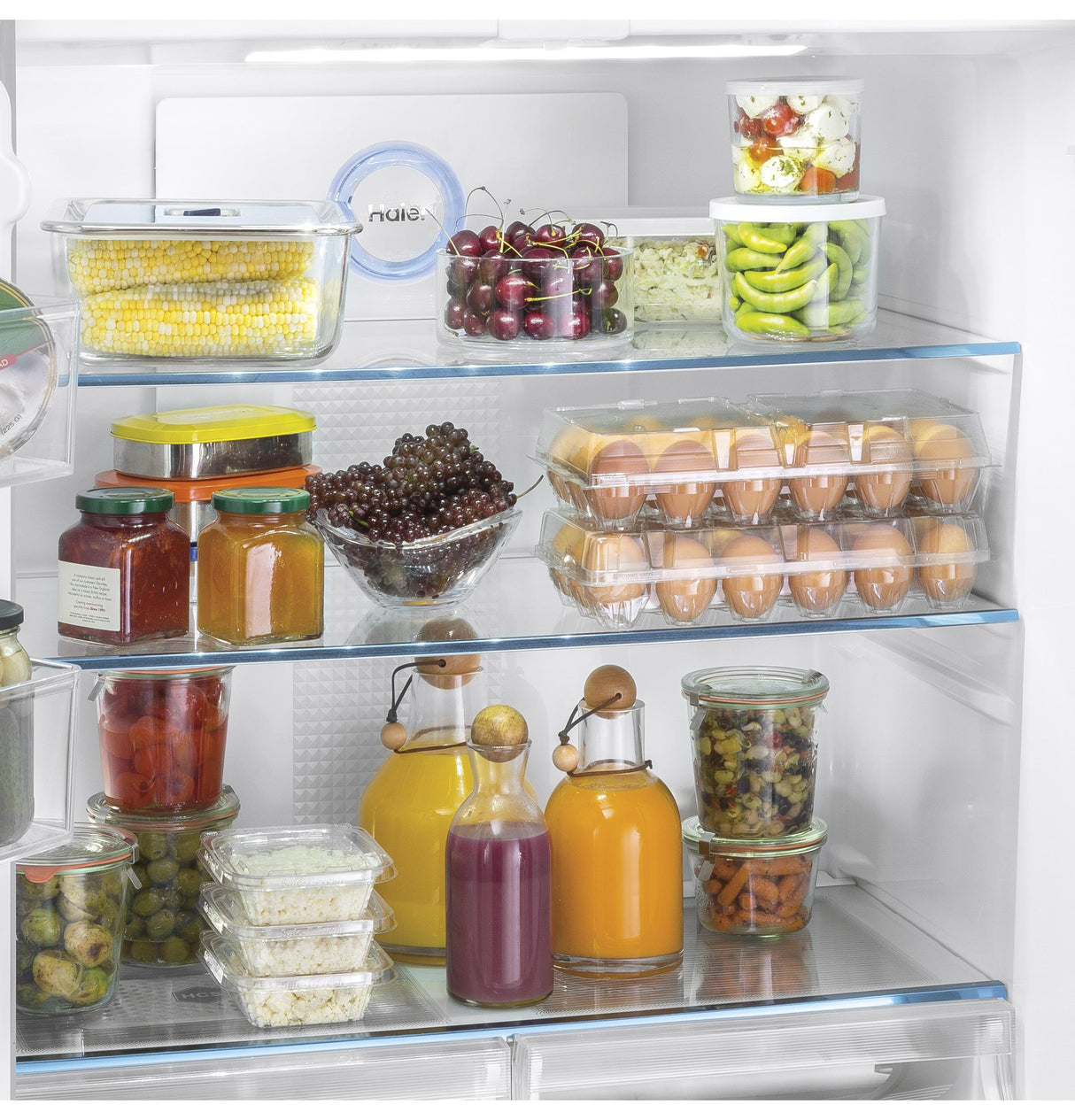 Haier ENERGY STAR® 16.4 Cu. Ft. Quad Door Refrigerator