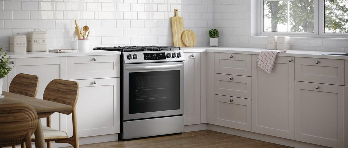 30" Front Control Gas Range with Convection Bake