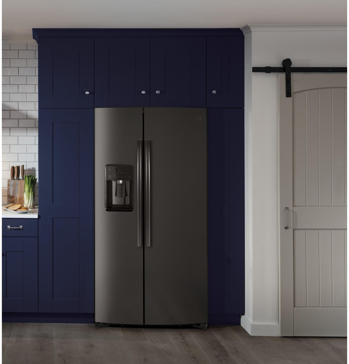 GE® 25.1 Cu. Ft. Side-By-Side Refrigerator