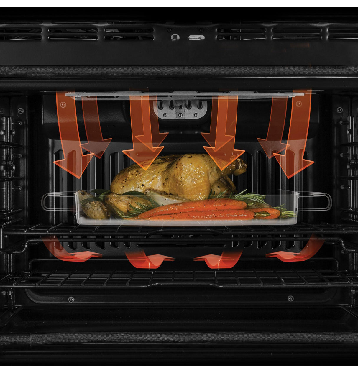 GE Profile™ Series 30" Built-In Single Convection Wall Oven