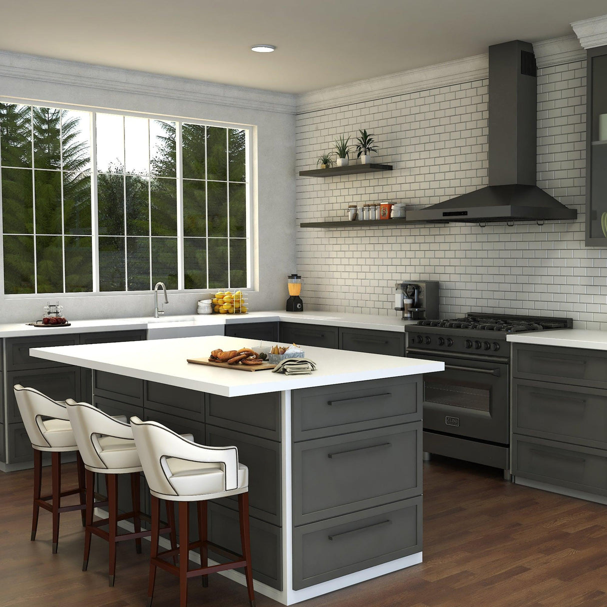 ZLINE Monet Kitchen Faucet in Chrome (MON-KF-CH)