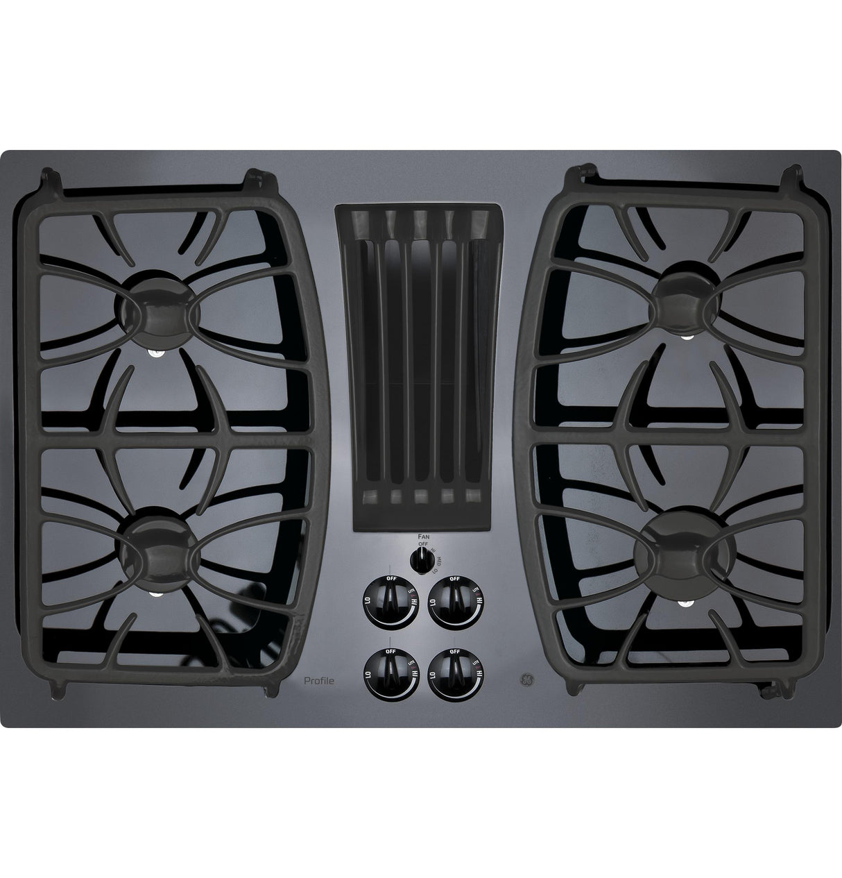 GE Profile™ 30" Built-In Gas Downdraft Cooktop