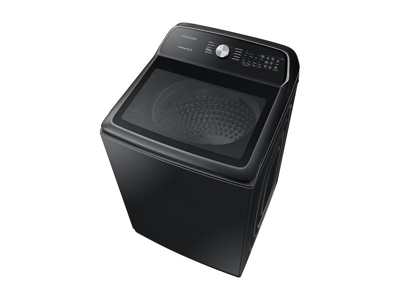 WA7200 5.4 cu. ft. Top Load Washer with Active WaterJet in Black Stainless Steel