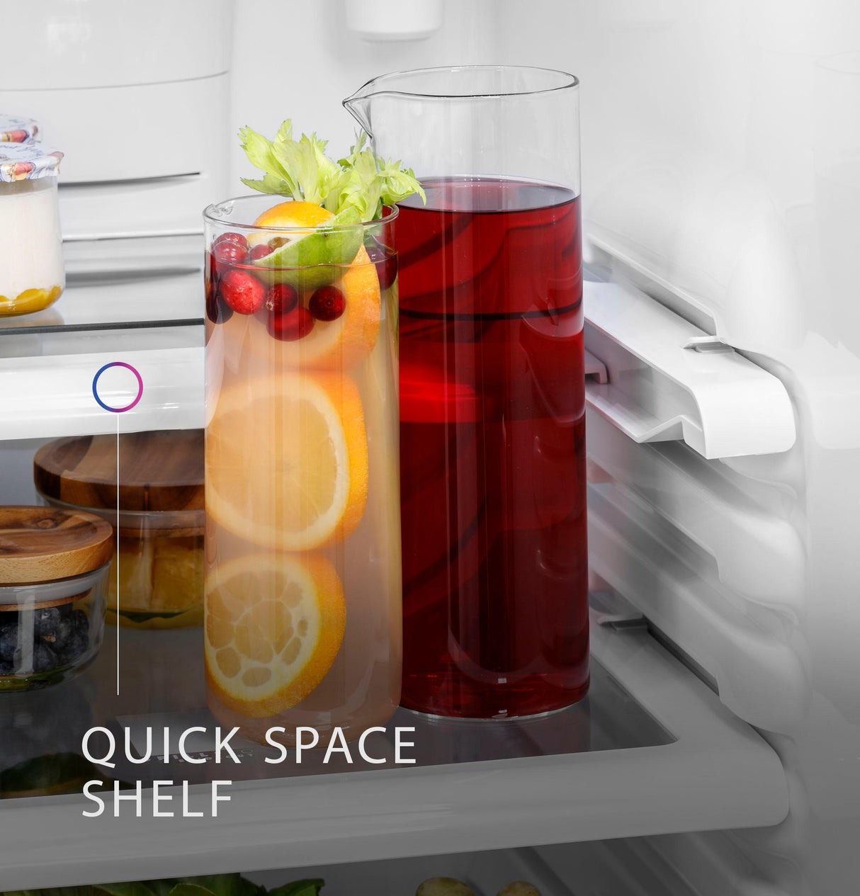 GE Profile™ 21.9 Cu. Ft. Counter-Depth Side-By-Side Refrigerator