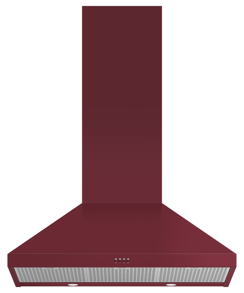 36" Series 7 Pyramid Chimney Wall Range Hood