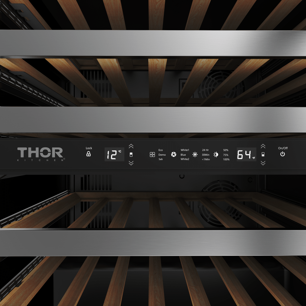 Thor Kitchen 24-inch Undercounter Dual Zone Wine Cooler - Model Twc24ud