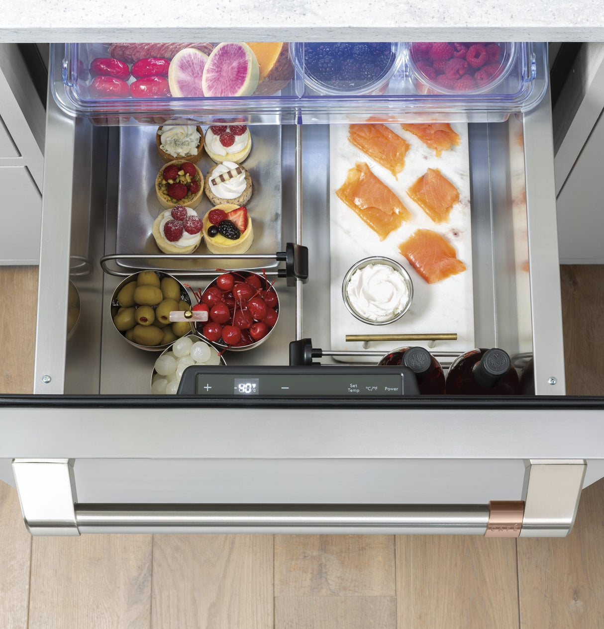 Café™ 5.7 Cu. Ft. Built-In Dual-Drawer Refrigerator