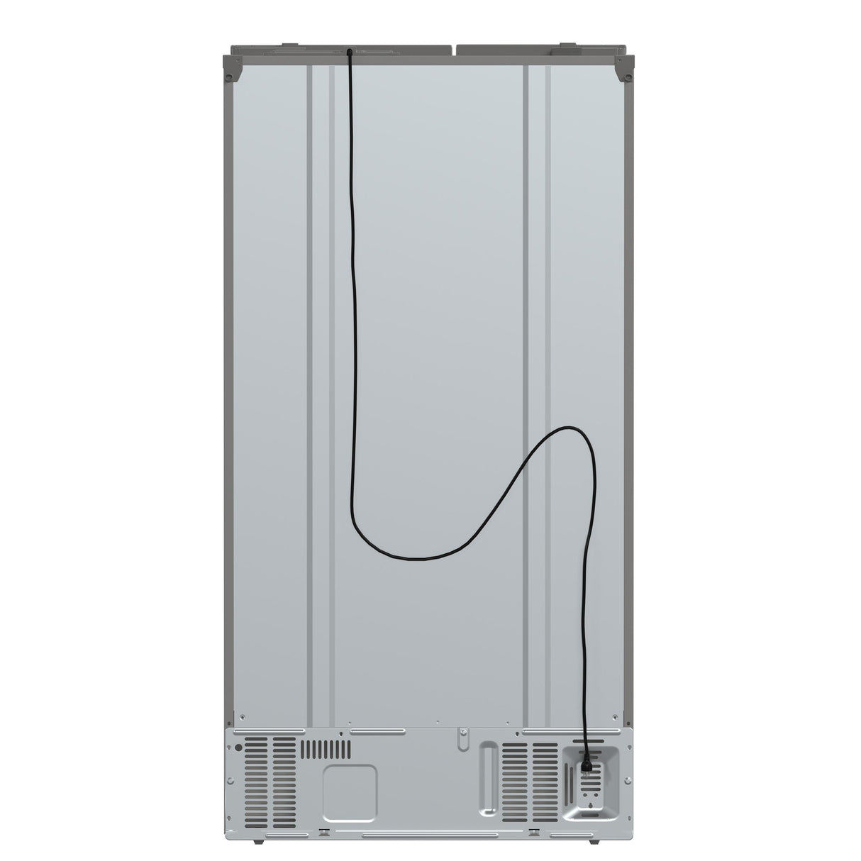 Forno Salerno 36-Inch Side-by-Side Stainless Steel Refrigerator, 20 cu.ft, ENERGY STAR Certified