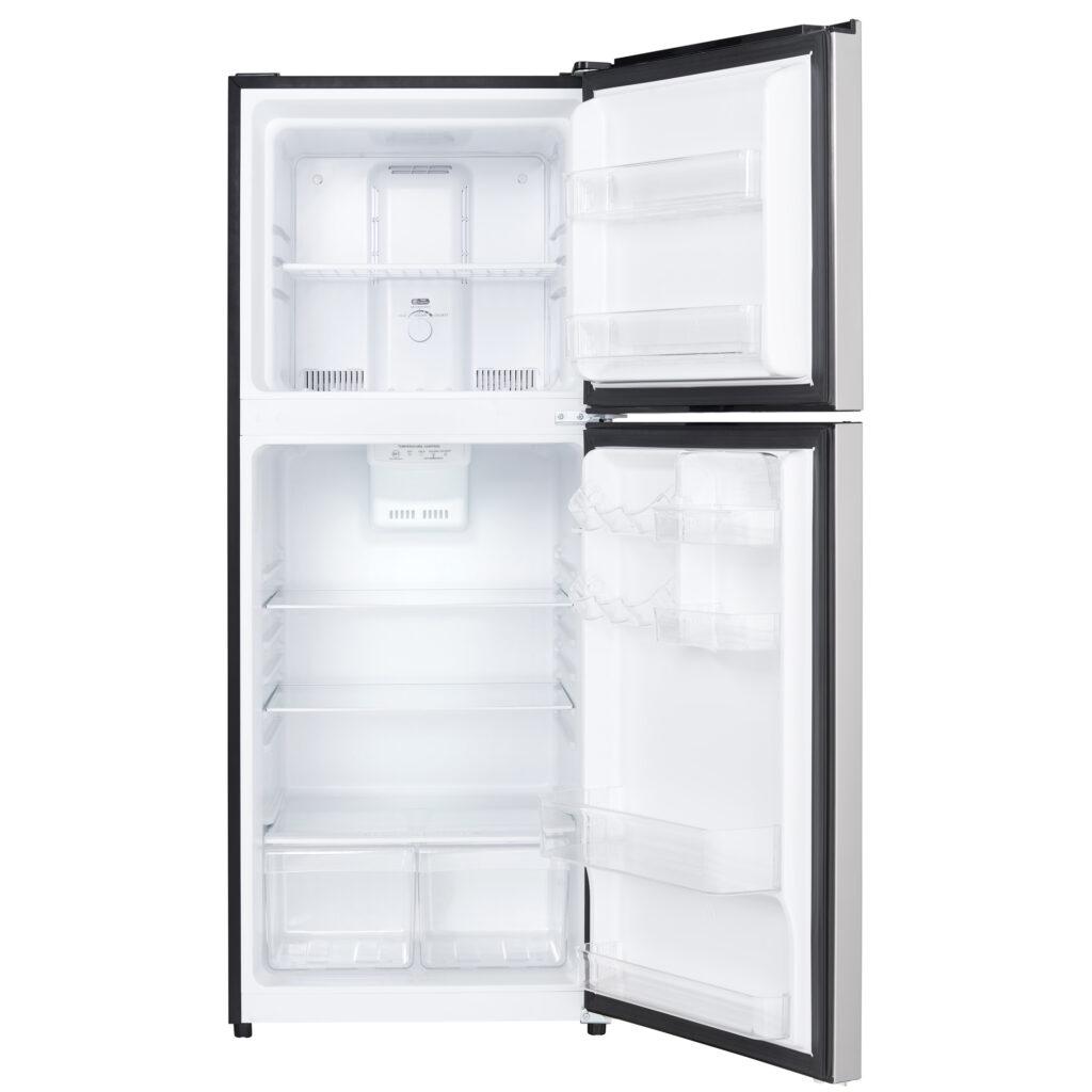 Danby 10.1 cu. ft. Top Mount Apartment Size Fridge in Stainless Steel Look