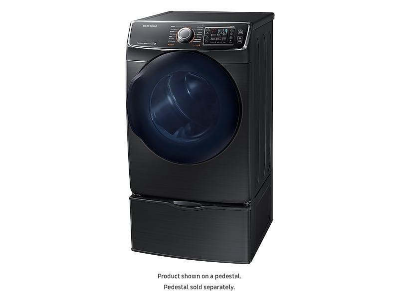 7.5 cu. ft. Gas Dryer in Black Stainless Steel