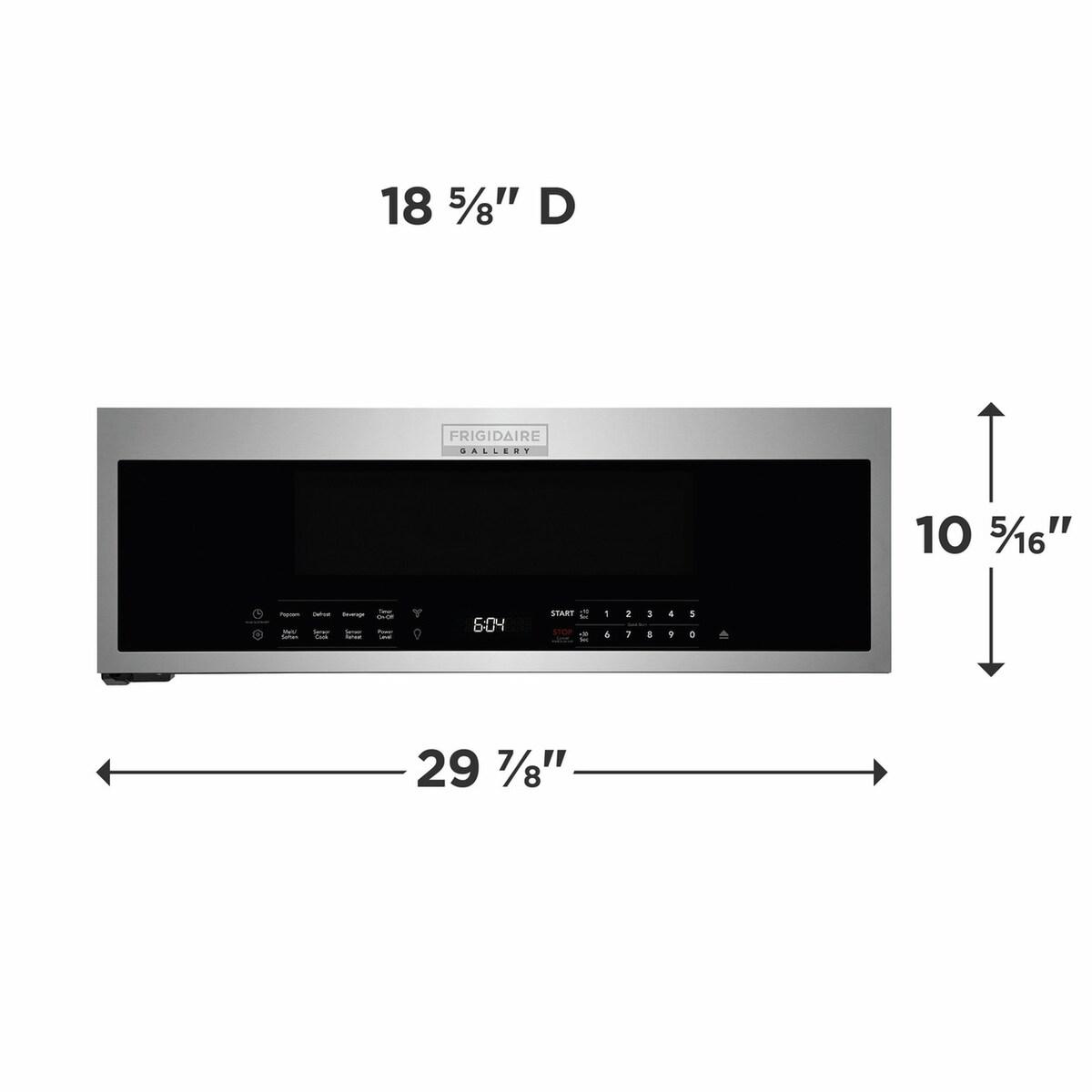 1.2 Cu. Ft. Low-Profile Over-the-Range Microwave