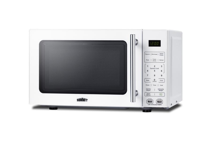 Compact Microwave With Usb Ports and Allocator