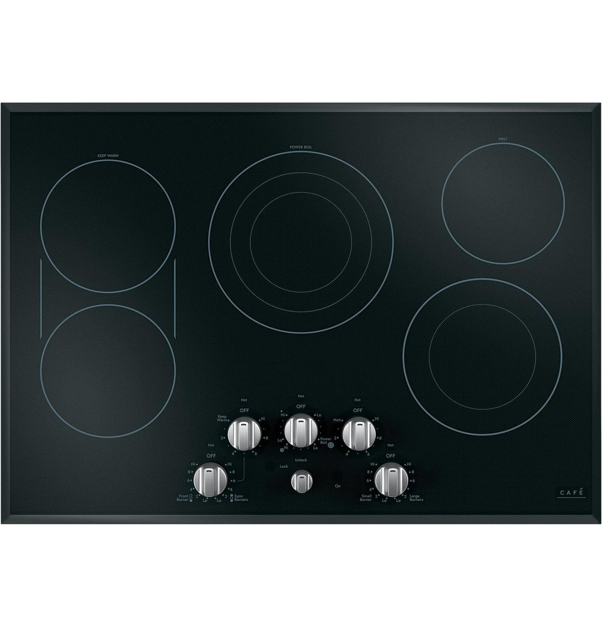 Café™ 30" Knob-Control Electric Cooktop
