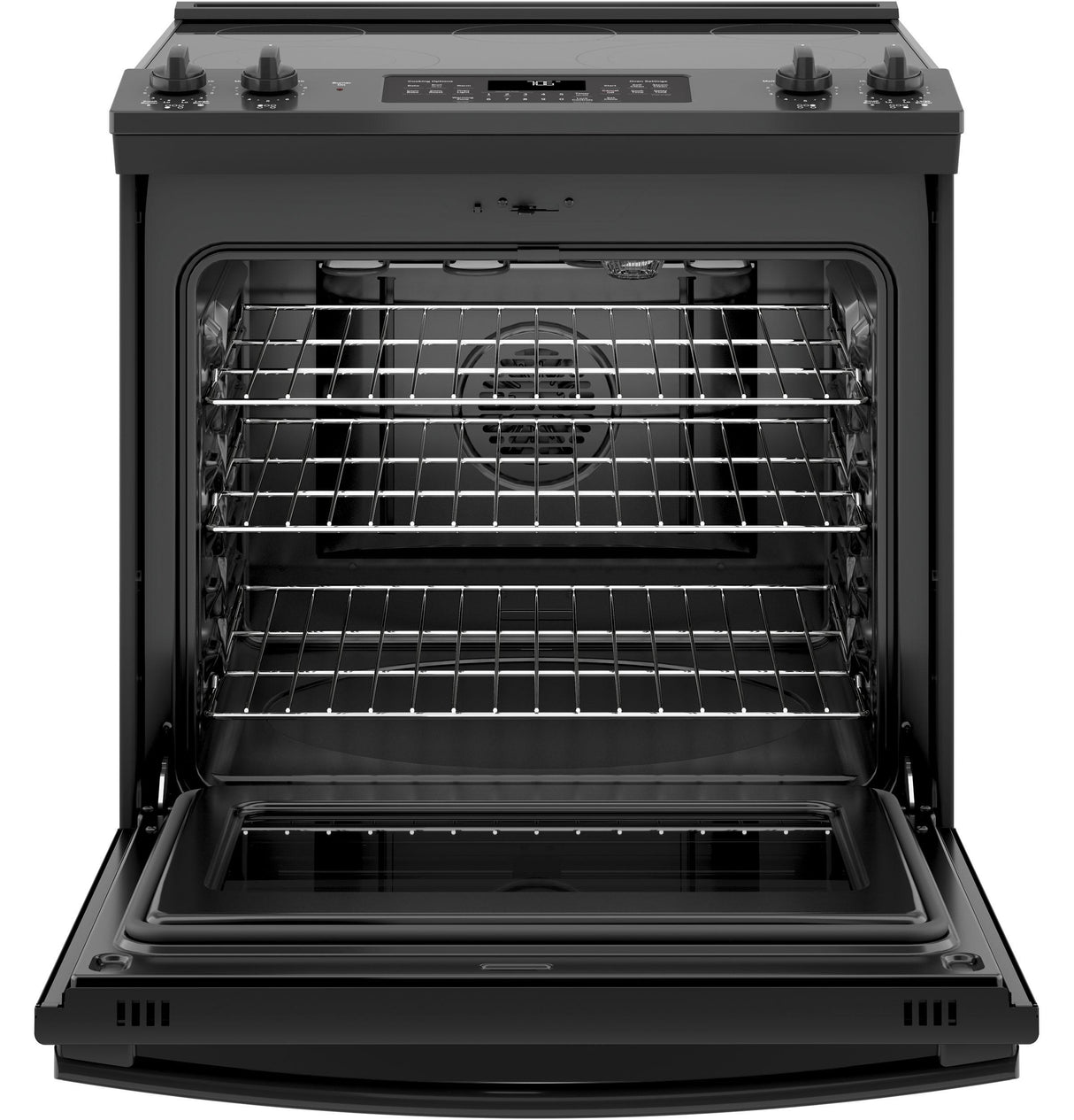 GE® 30" Slide-In Electric Convection Range