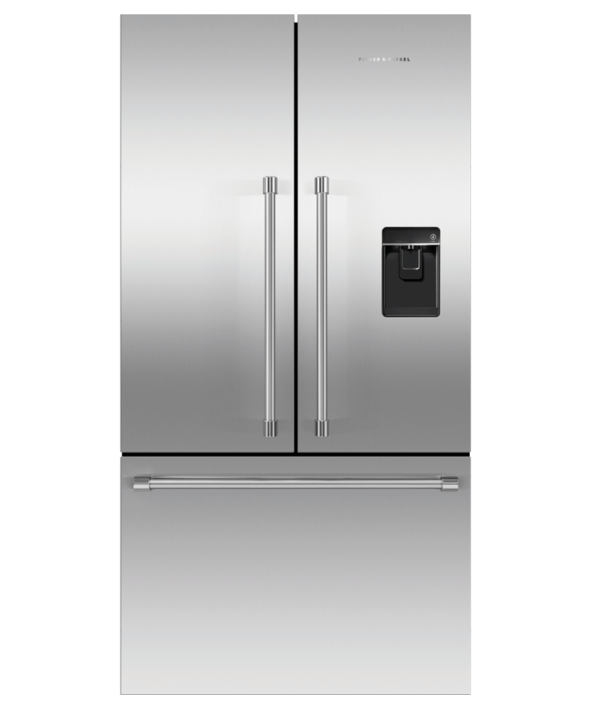 Freestanding French Door Refrigerator Freezer, 36", 20.1 cu ft, Ice & Water